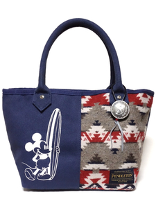 Disney ディズニー × PENDLETON ペンドルトン【SURF MICKEY CONCHO SPECIAL BAG サーフミッキー コンチョ スペシャル バッグ】ミニトート