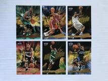 98-99 Fleer Ultra（Shareef Abdur-Rahim, Michael Finley, Damon Stoudamirre, Antoine Walker, 他）NBAttitude インサート　6枚セット_画像1