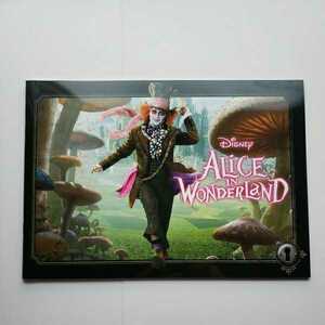 ★中古品★映画パンフレット『アリス　イン　ワンダーランド　ALiCE IN WONDERLaND』ディズニー　ティム・バートン監督/ジョニー・デップ