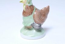 コールポート LittleGreyRabbit SpeckledyHen フィギュリン / COALPORT 陶器人形_画像3