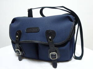 Billinghambi Lynn chewing gum camera bag shoulder bag diagonal ..ENGLAND made navy navy blue color Britain made 
