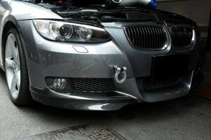 ●BMW 前期 E92/E93用フロントハーフカーボンスポイラー/335/320/クーペ/カブリオレ/カーボンリップ/バンパーリップ/パフォーマンス/人気