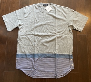 新品 Mサイズ Comme des Garcons HOMME 切替 シャツ SHIRT TEE Tシャツ コムデギャルソン オム HG-T019-051-1-3 定価24200円