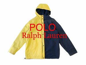 撥水加工 POLO Ralph Lauren リバーシブル ジャケット アウター ポロ ラルフローレン 防水 アウトドアジャケット フード コットン パーカー