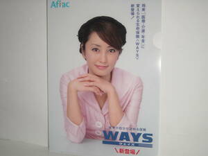 Akiko Yada ★ Clear File ★ AFLAC ①