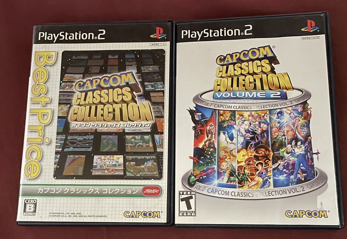 2022特集 CAPCOM CLASSICS COLLECTION1&2新品未開封PS2北米版 家庭用