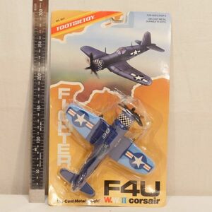 TOOTSIETOY W.W.2 コルセア F4U corsairFIGHTERダイキャスト戦闘機航空トッツィートイ