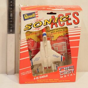 【ジャンク】Revell SONIC ACES イーグル F-15 EAGLEダイキャスト戦闘機航空レベル