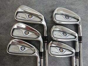 テーラーメイド GLOIRE F FORGED グローレF #5-PW 6本 純正スチール N.S.PRO 930GH NS930 (S) 日本仕様