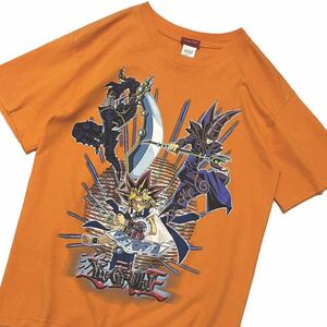 レア 初期【1996年(90s) 遊戯王 YUGIOH ビンテージ Tシャツ M】アニメ 漫画 古着 カードゲーム コピーライト ANIME AKIRA レア Yu-Gi-Oh!