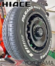 ライズ　ロッキー タイヤホイールセット 16インチ SwaGGer スワッガー YOKOHAMA PARADA 215/65R16 ホワイトレター_画像7