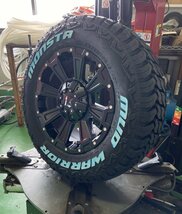 デリカD5 クロスロード エクストレイル CHR 16インチ デスロック DeathRock MONSTA モンスタ マッド 215/70R16 ホワイトレター_画像7