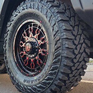 JL JK ラングラー ナイトロ 17インチ LEXXEL PreDator プレデター ヨコハマ ジオランダー MT G003 265/70R17 285/70R17 265/65Rの画像8