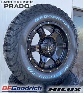 イチオシ!! LEXXEL【OUTLAW】BFグッドリッチAT ホワイトレター 265/70R17 285/70R17ハイラックス サーフ FJ プラド タホ Ｈ3 17インチ