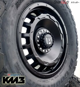 プラド ハイラックス サーフ FJ H3 LEXXEL SwaGGer BF Goodrich MUDTERRAIN KM3 265/70R17 285/70R17 タイヤホイール 17インチ