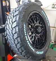 ランドクルーザー200系 セコイア タンドラ 18インチ LEXXEL PreDator プレデター モンスタ マッドウォーリアー 285/60R18_画像6