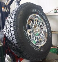 LEXXEL Balano JEEP JL JK ラングラー ヨコハマ ジオランダーAT G015 265/65R17 265/70R17 285/70R17 315/70R17 タイヤホイール 17インチ_画像9