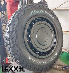 200系ハイエース HIACE LEXXEL SwaGGer Old style BF Goodrich ALLTERRAIN KO2 215/70R16 タイヤホイールセット 16インチ ホワイトレター