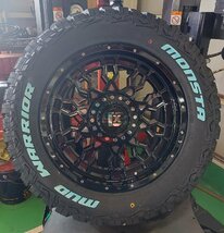 ランドクルーザー200系 セコイア タンドラ 18インチ LEXXEL PreDator プレデター モンスタ マッドウォーリアー 285/60R18_画像8