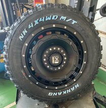 ジムニー JB23 JB64 SwaGGer スワッガー マットブラック 175/80R16 NANKANG ナンカン ホワイトレター_画像6