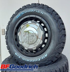 200系ハイエース HIACE LEXXEL SwaGGer Old style BF Goodrich ALLTERRAIN KO2 215/70R16 タイヤホイールセット 16インチ ホワイトレター