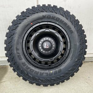 ジムニー シエラ LEXXEL SwaGGer ヨコハマ ジオランダー MT G003 215/70R16 タイヤホイールセット 16インチ マッドタイヤ