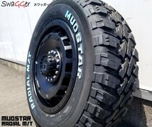 ライズ　ロッキー タイヤホイールセット 16インチ SwaGGer スワッガー MUDSTAR Radial MT 215/65R16 ホワイトレター_画像7