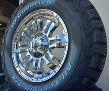 メッキ Balano JL JK ラングラー D5 RAV4 エクストレイル CX8 17インチ BF ALLTERRAIN KO2 285/70R17 265/70R17 265/65R17 225/70R17_画像1