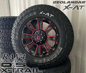 ヨコハマ ジオランダー X-AT 235/70R16 DeathRock RAV4 デリカD5 エクストレイル アウトランダー アルファード タイヤホイール 16インチ