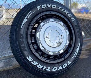 新品タイヤホイールセット ライズ ロッキー TOYO Ｈ30 215/65Ｒ16 ホワイトレター LEXXEL SwaGGer 16インチ 4本セット 1台分