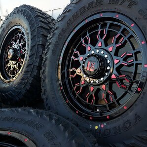 JL JK ラングラー ナイトロ 17インチ LEXXEL PreDator プレデター ヨコハマ ジオランダー MT G003 265/70R17 285/70R17 265/65Rの画像6