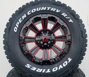 LEXXEL【DeathRock】デリカD5 エクストレイル RAV4 CX5 ヴァンガード 16インチ トーヨー オープンカントリー RT 235/70R16 ホワイトレター