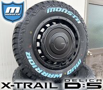 D5 エクストレイル クロスロード CX5 RAV4 LEXXEL SwaGGer Old style MONSTA MUDWARRIOR 215/70R16 235/70R16 ホワイトレター 16インチ_画像2