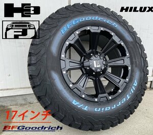 LEXXEL【DeathRock】ハイラックス サーフ FJ プラド Ｈ3 17インチ BF グッドリッチ オールテレーン 265/65R17.265/70R17.285/70R17