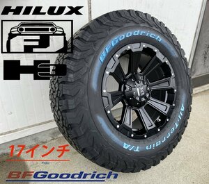 LEXXEL【DeathRock】ハイラックス サーフ FJ プラド Ｈ3 17インチ BF グッドリッチ オールテレーン 265/65R17.265/70R17.285/70R17