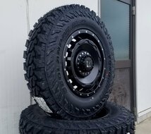 デリカ D5 エクストレイル RAV4 クロスロード ヨコハマ ジオランダー MT G003 215/70R16 タイヤホイールセット 16インチ マッドタイヤ_画像8