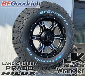 プラド ハイラックス サーフ FJ 大人気タイヤ BFグッドリッチ オールテレーン KO2 265/65R17 265/70R17 タイヤホイール 17インチ OutLaw