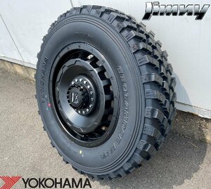 ジムニー JB64 JB23 JA12 JA11 ヨコハマ ジオランダー MT+ 195R16 タイヤホイールセット 16インチ SwaGGer