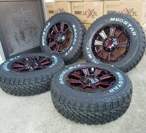 新色 LEXXEL【DeathRock】デリカD5 エクストレイル CHR クロスロード等 16インチ Mudstar Radial MT 225/70R16 215/70R16 215/65R16_画像2