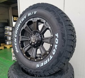 LEXXEL DeathRock デリカD5 エクストレイル RAV4 CX5 ヴァンガード 16インチ トーヨー オープンカントリー RT 225/70R16 ホワイトレター