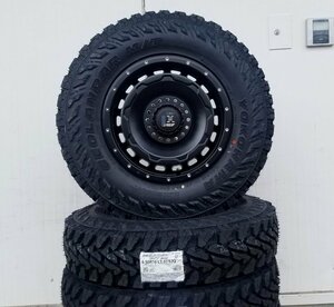 デリカ D5 エクストレイル RAV4 クロスロード ヨコハマ ジオランダー MT G003 225/75R16 タイヤホイールセット 16インチ マッドタイヤ