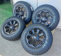 RAV4 デリカD5 エクストレイル アウトランダー CX5 LEXXEL DeathRock ヨコハマ ジオランダー X-AT 235/70R16 タイヤホイール 16インチ_画像7