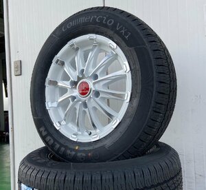 車検対応 200系ハイエース レジアスエース タイヤホイールセット BD12 16インチ SAILUN VX1 215/65R16 4本セット 1台分