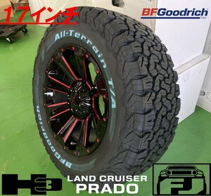 BF グッドリッチ オールテレーン KO2 265/65R17 265/70R17 285/70R17 プラド ハイラックスサーフ FJ タイヤホイール 17インチ DeathRock