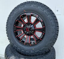 デリカ D5 RAV4 エクストレイル アウトランダー ヨコハマ ジオランダーX-AT 235/70R16 タイヤホイールセット 16インチ LEXXEL DeathRock_画像9