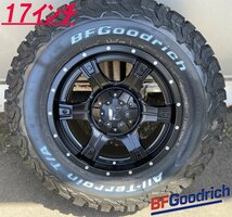 LEXXEL【OUTLAW】ハイラックス サーフ FJ プラド タホ Ｈ3 17インチ BF グッドリッチＡ/Ｔ ホワイトレター 265/70R17 285/70R17_画像8