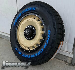 新商品 クラフトシリーズ ジムニー JB64 JB23 トーヨー オープンカントリー RT 185/85R16 タイヤホイールセット 16インチ SwaGGer 一台分