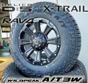 LEXXEL DeathRock デリカD5 RAV4 エクストレイル CX5 16インチ ファルケン WILDEPEAK A/T03W 225/75R16 235/70R16