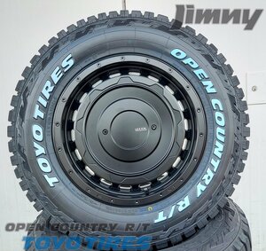 ジムニー JB23 JB64 LEXXEL SwaGGer Old style トーヨー オープンカントリー RT 185/85R16 タイヤホイールセット 16インチ ホワイトレター