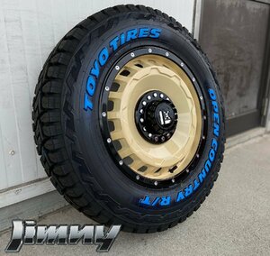 ジムニー JB64 JB23 トーヨー オープンカントリー RT 185/85R16 タイヤホイールセット 16in SwaGGer オフロード＆オンロード両立タイヤ